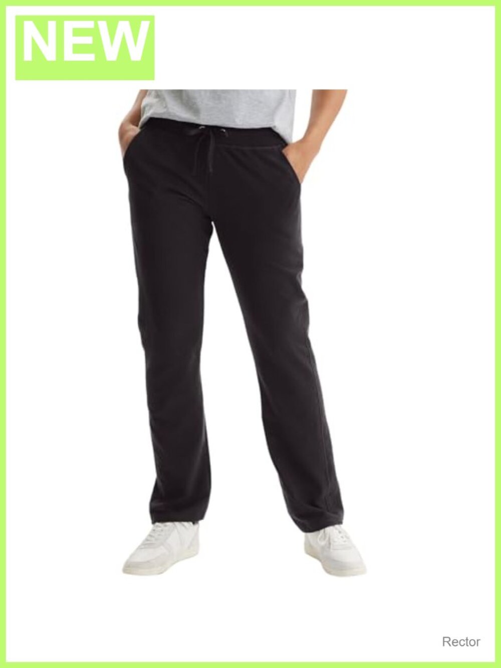 French Terry Lounge Pants with Pockets, 31" Inseam, Drawstring, Lightweight